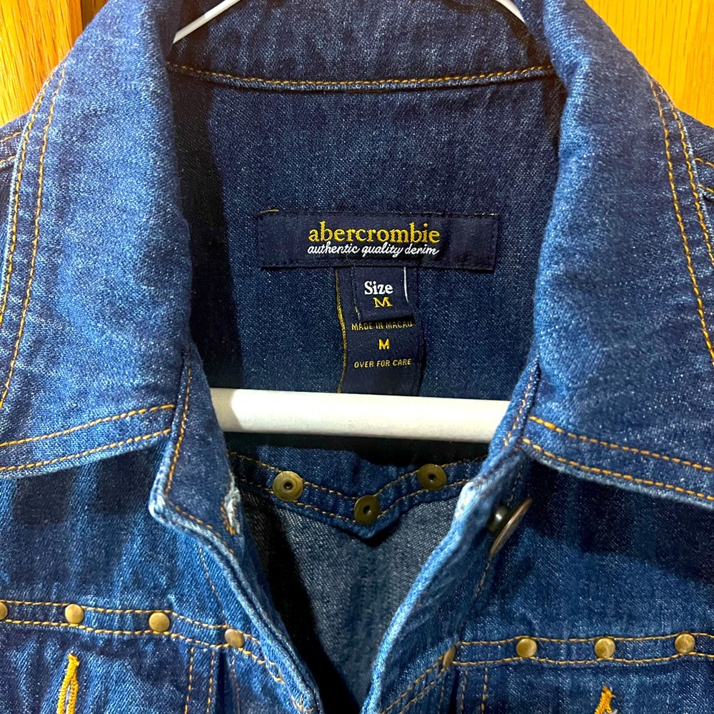 Big Kids Abercrombie Denim Jacket